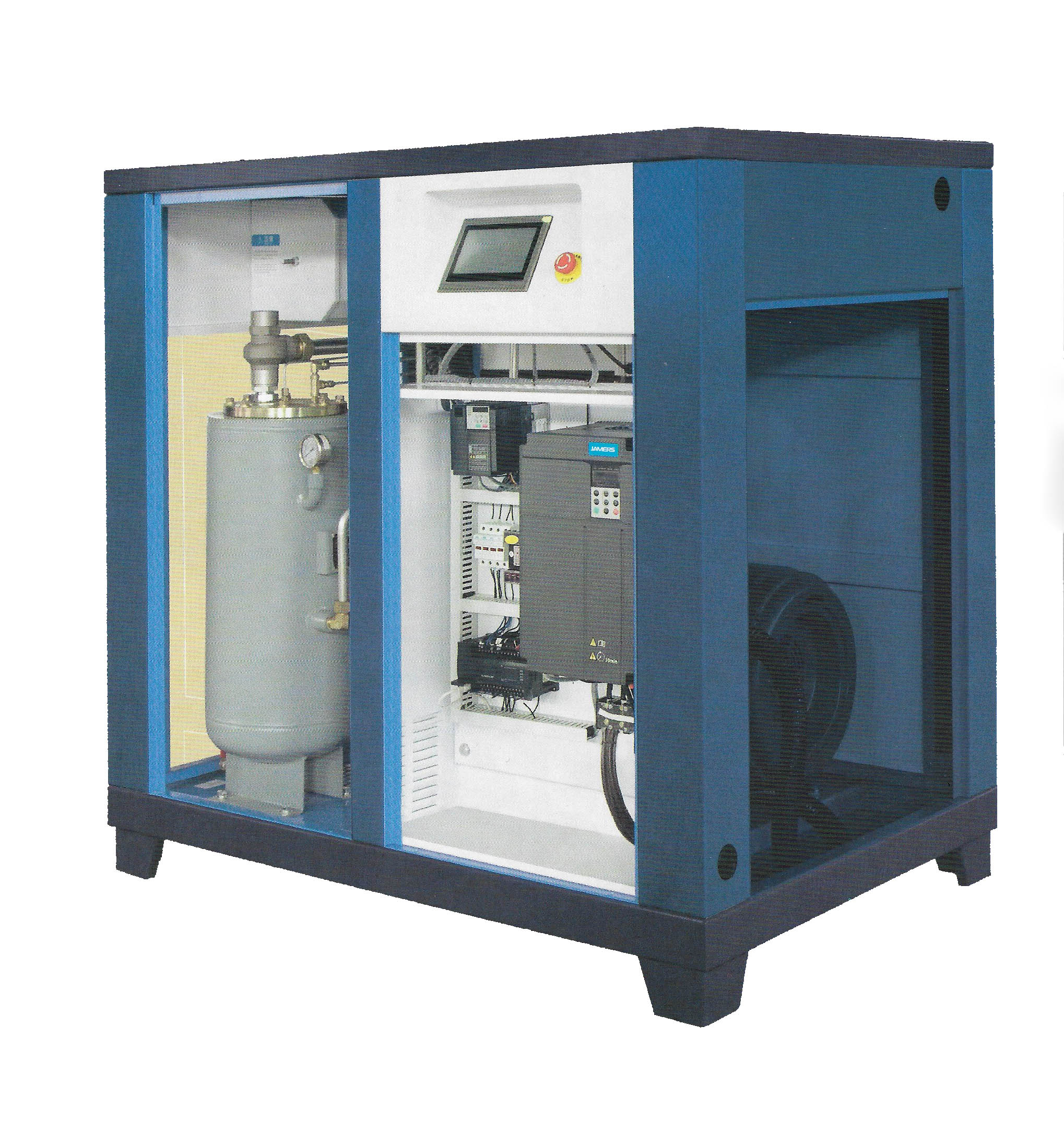 捷美斯永磁變頻螺桿式空壓機(jī)都有哪些技術(shù)支持？